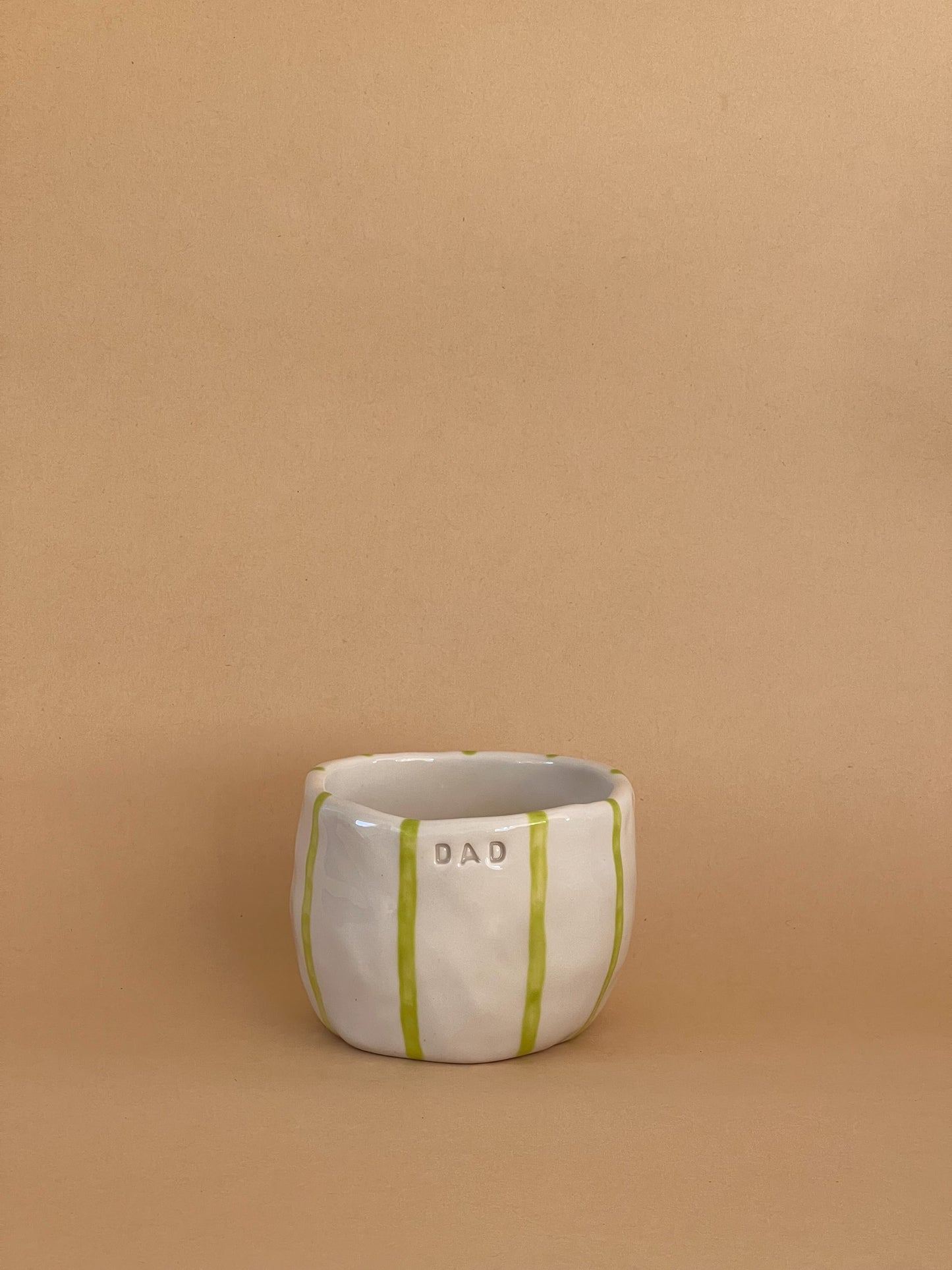 stripey dad cup