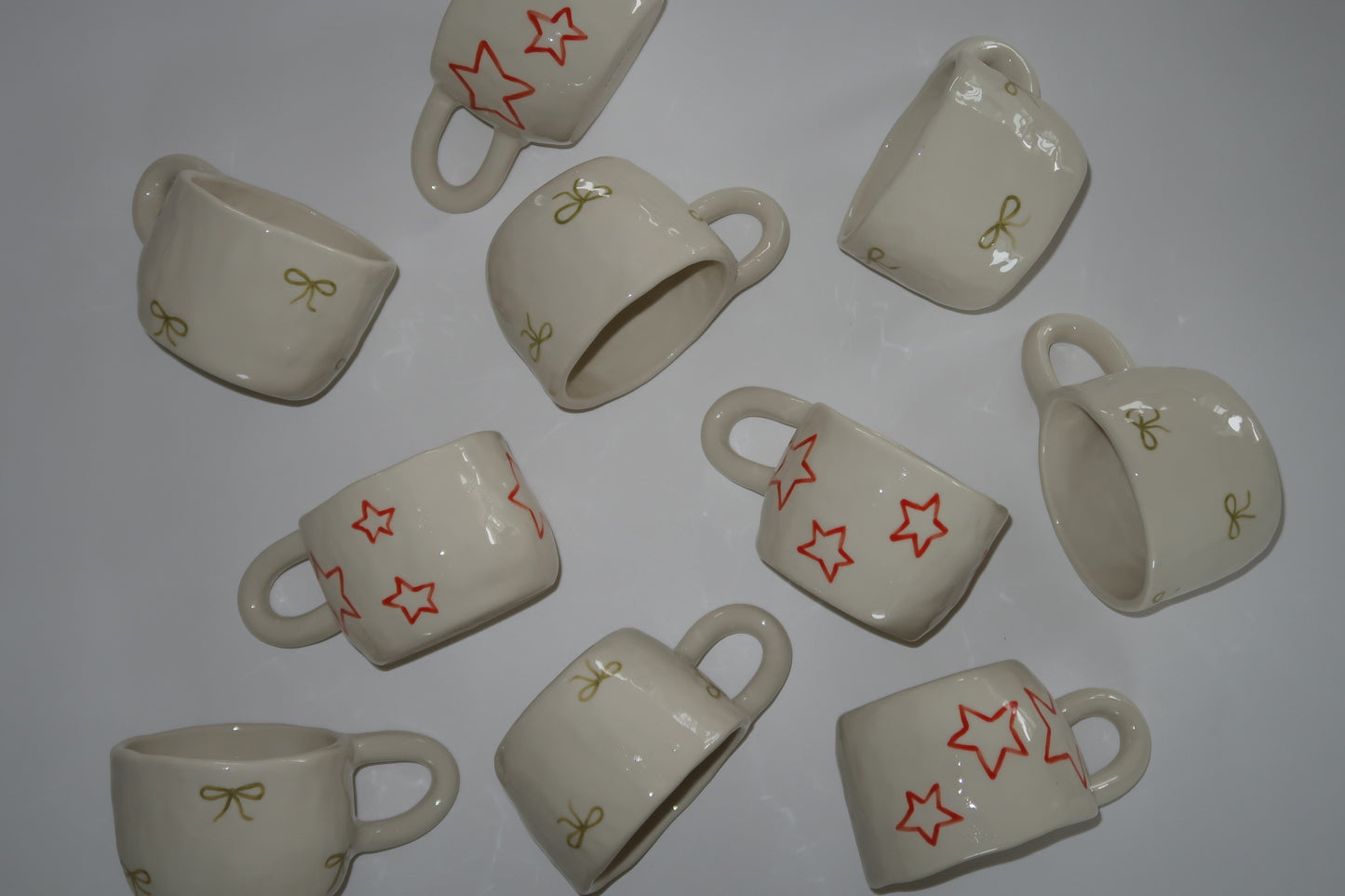 holiday star mug
