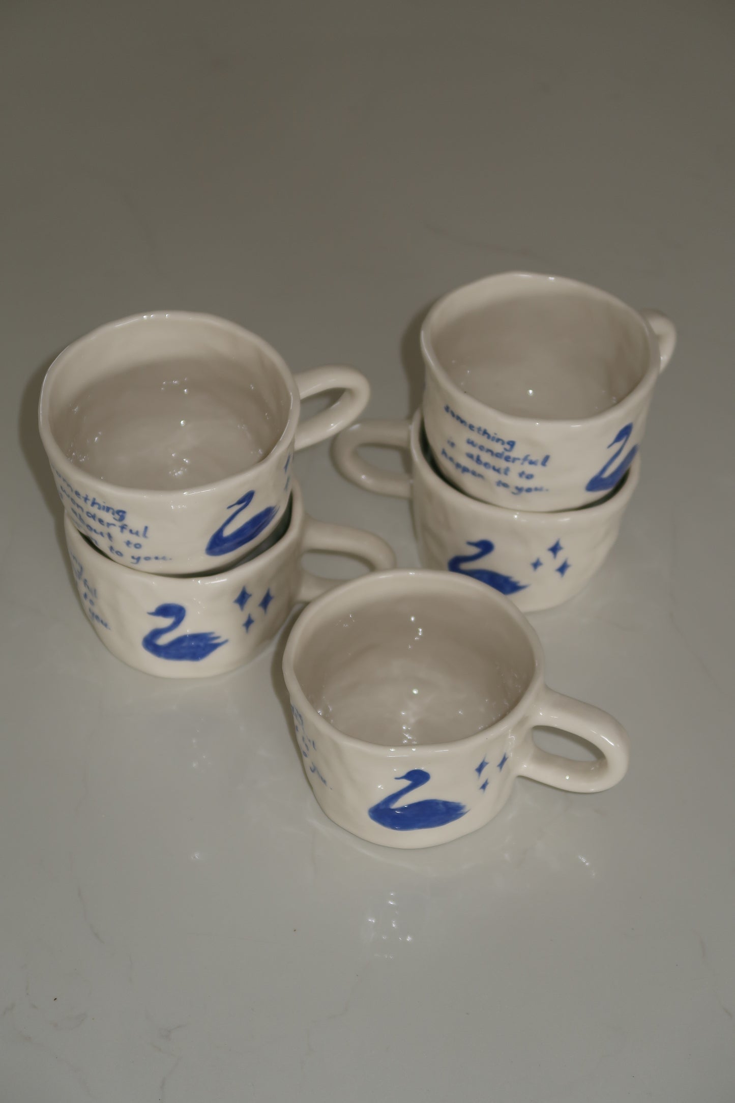 wonderful swan mug
