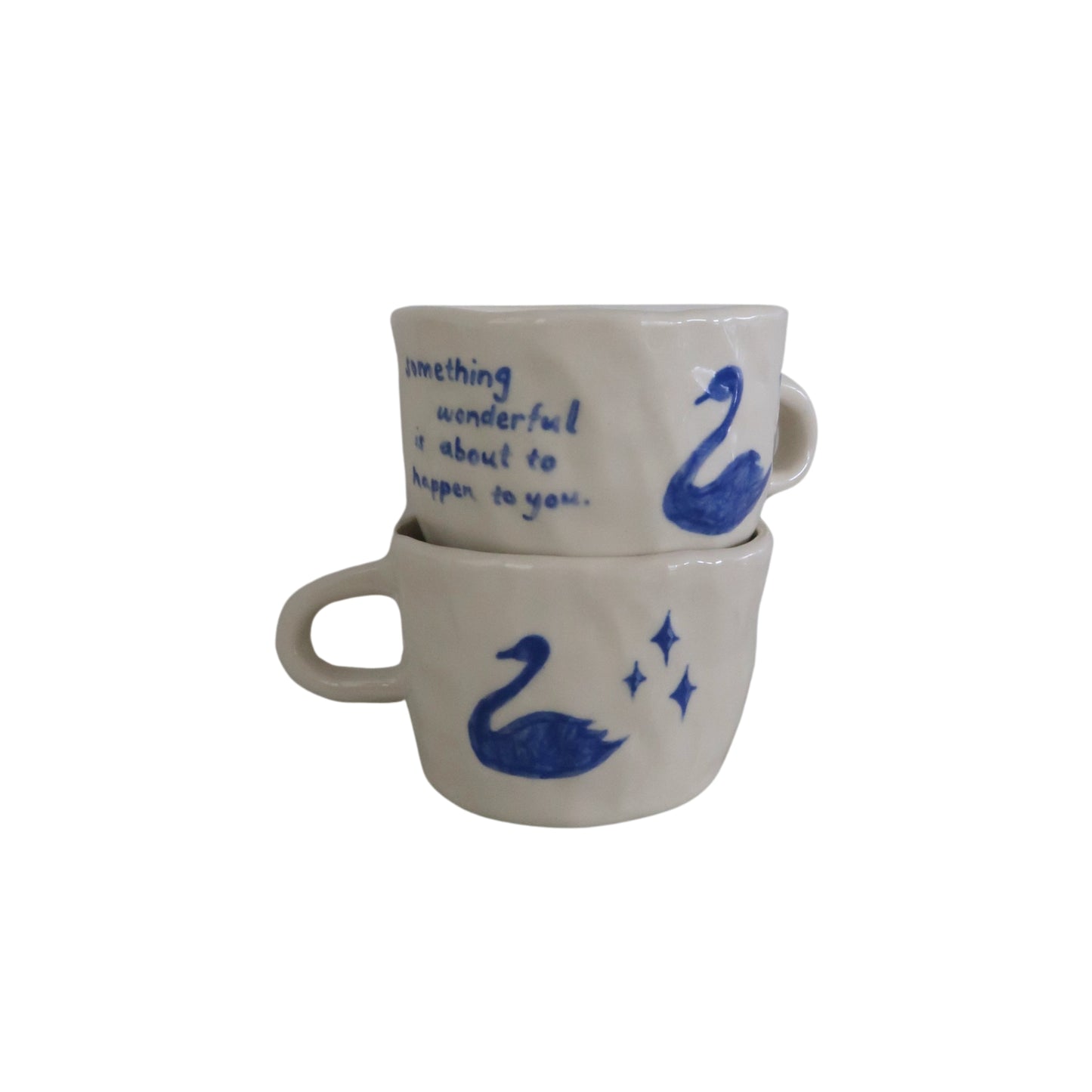 wonderful swan mug