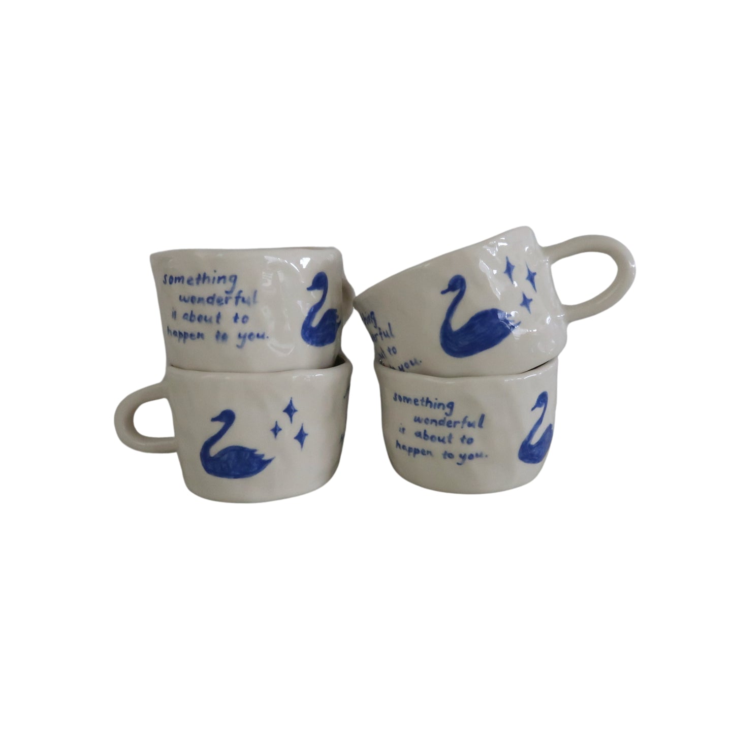 wonderful swan mug