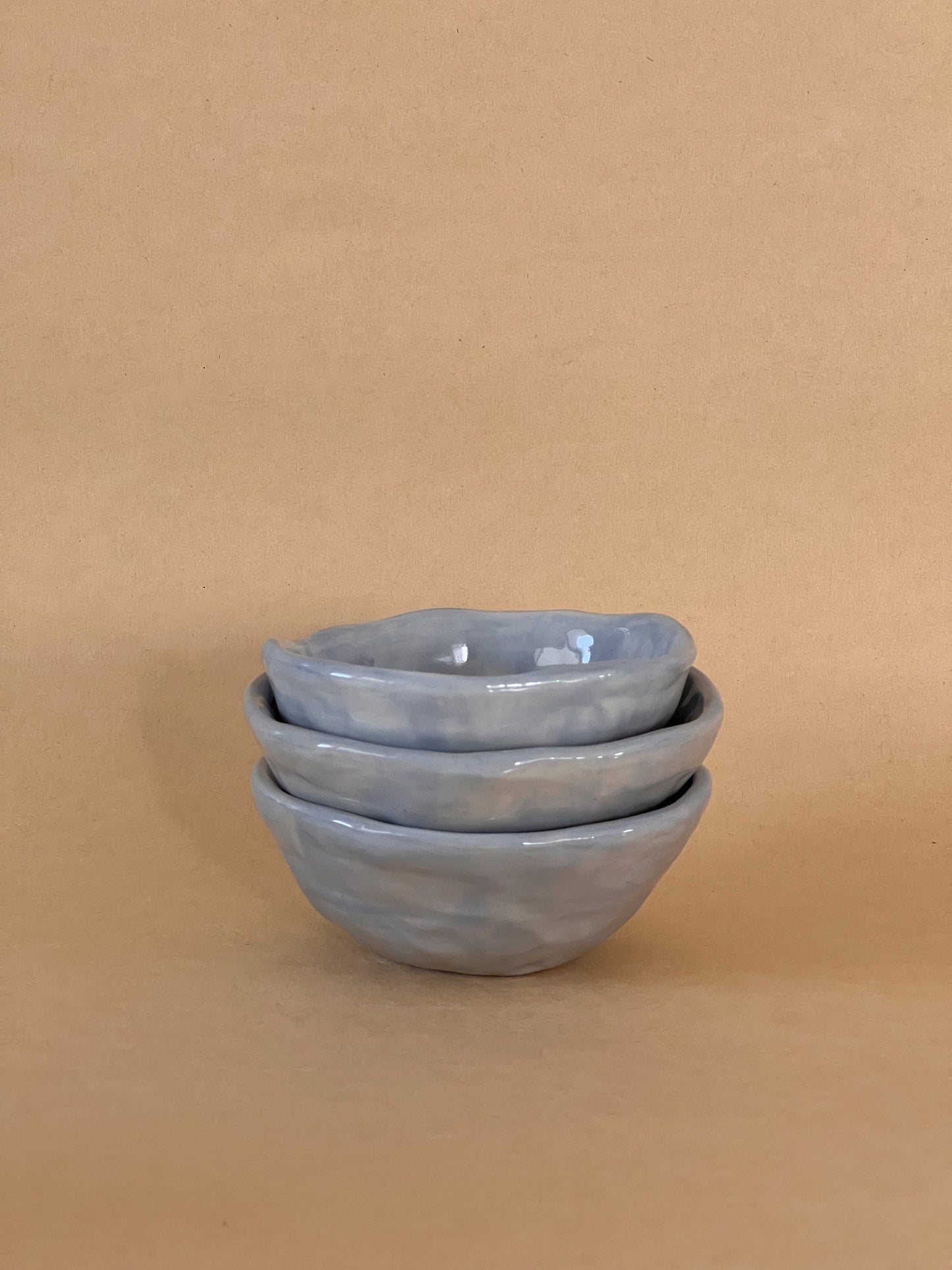 small blue dish