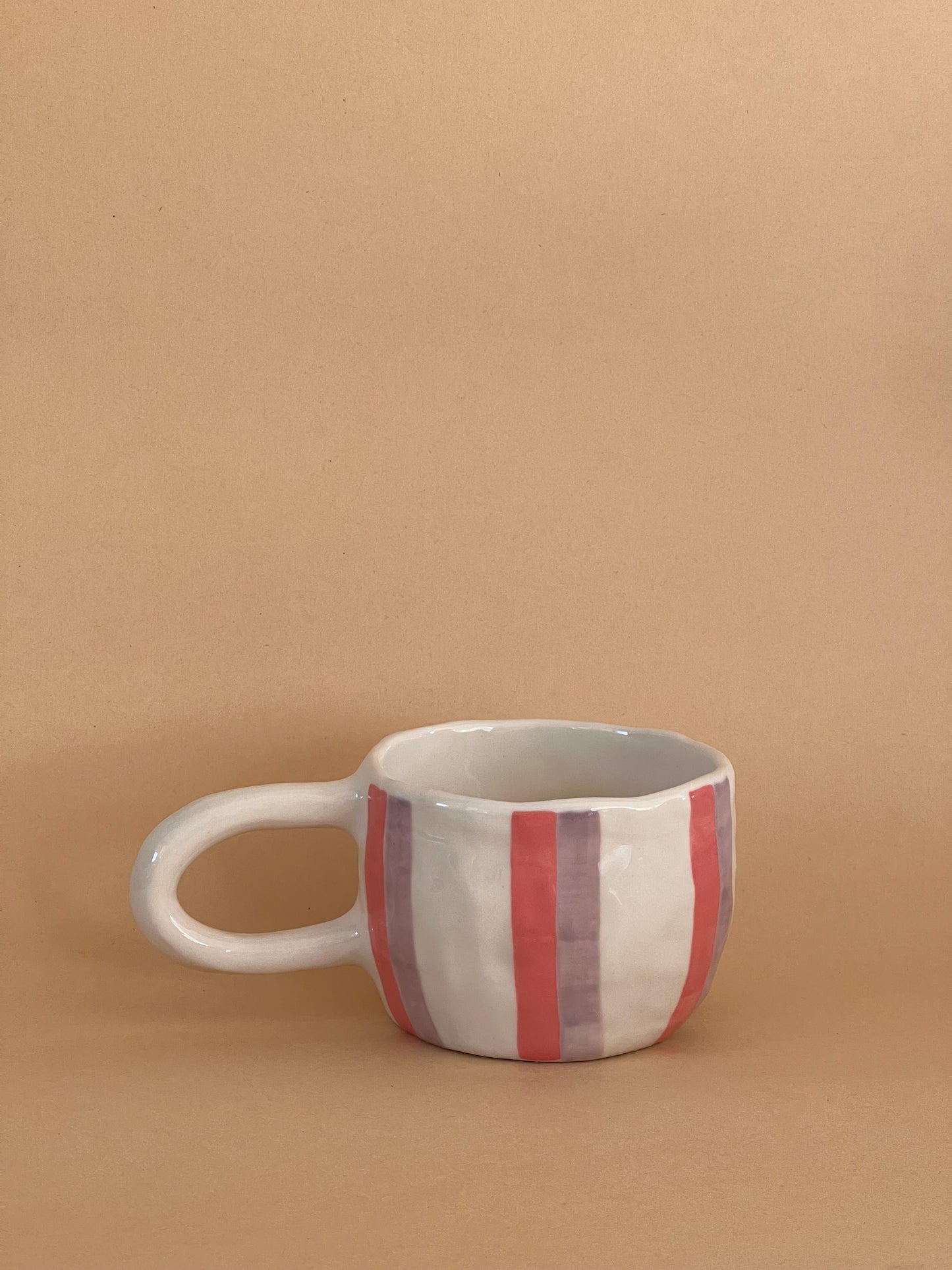 candy stripe mug